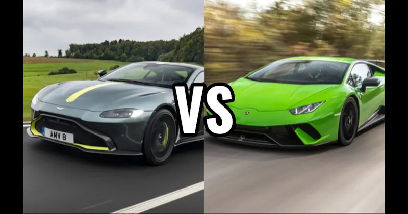 Aston Martin Vantage vs. Lamborghini Huracán