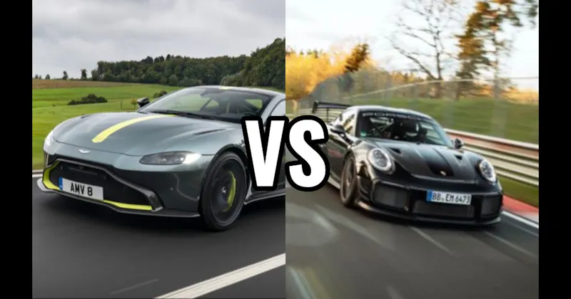 Aston Martin Vantage vs. Porsche 911 GT2 RS
