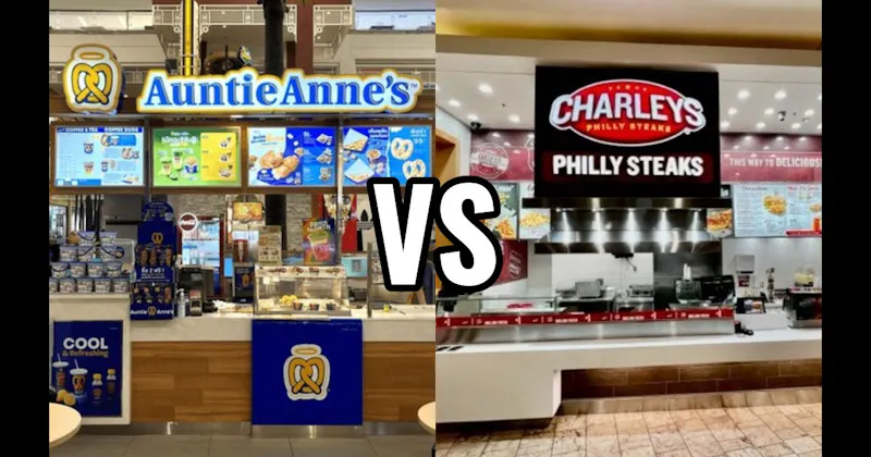 AUNTIE ANNE’S vs. Charleys Cheesesteaks