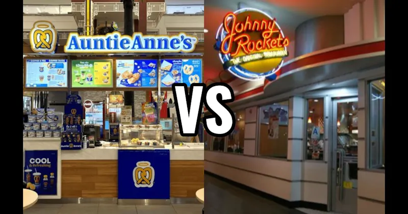 AUNTIE ANNE’S vs. Johnny Rockets