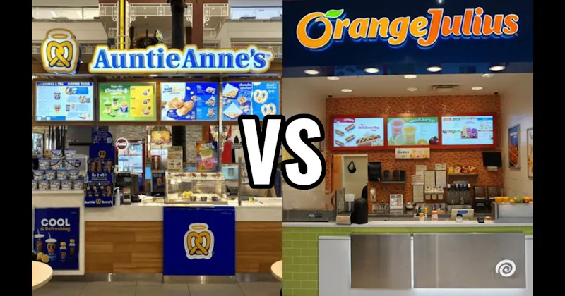 AUNTIE ANNE’S vs. Orange Julius