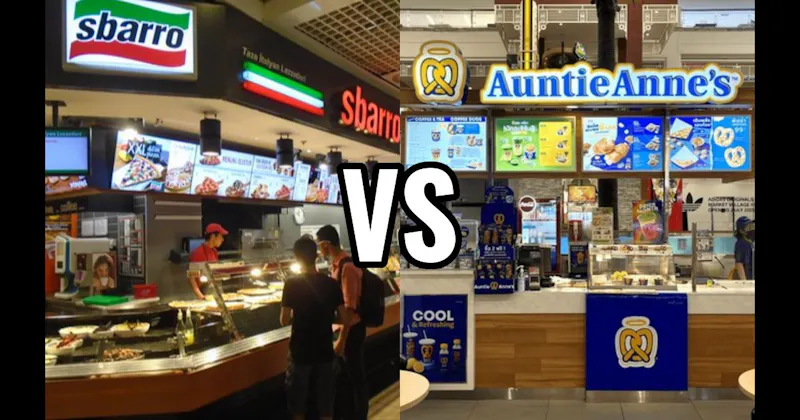 AUNTIE ANNE’S vs. Sbarro