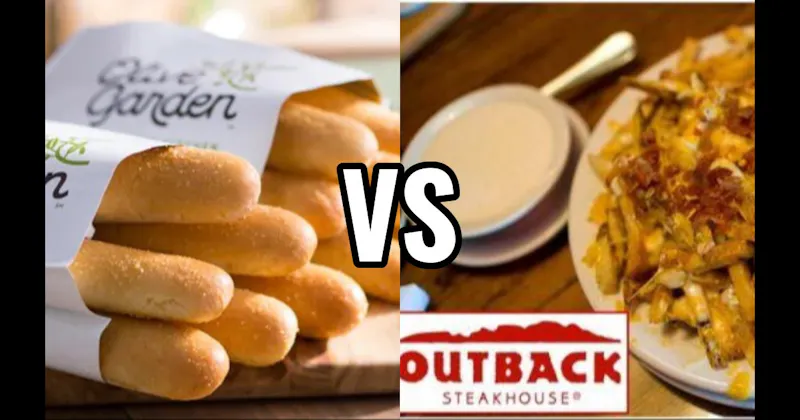 Aussie Cheese Fries (Outback Steakhouse) vs. Breadsticks (Olive Garden)