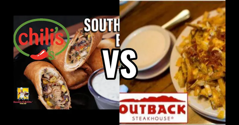 Aussie Cheese Fries (Outback Steakhouse) vs. Southwestern Eggrolls (Chili’s)