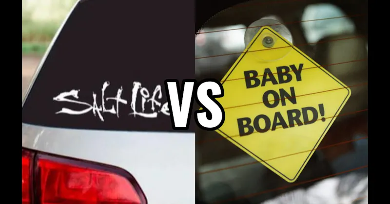 Baby on Board vs. Salt Life