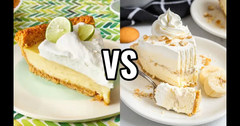 Banana Cream Pie vs. Key Lime Pie