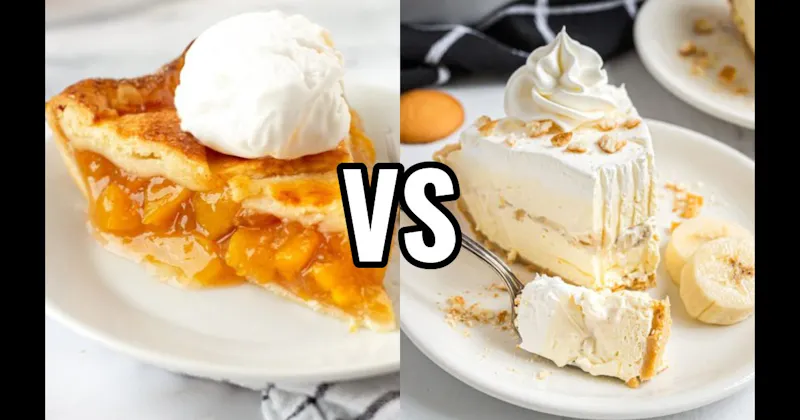 Banana Cream Pie vs. Peach Pie