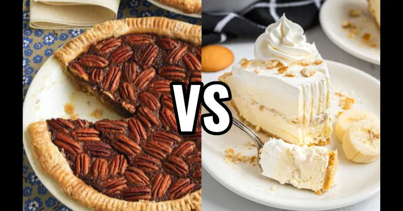 Banana Cream Pie vs. Pecan Pie