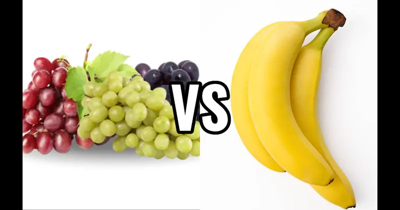 Banana vs. Grapes