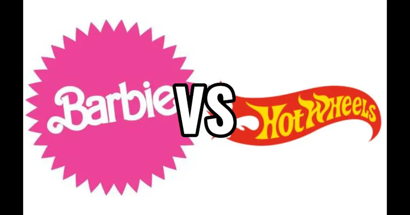 Barbie vs. Hot Wheels