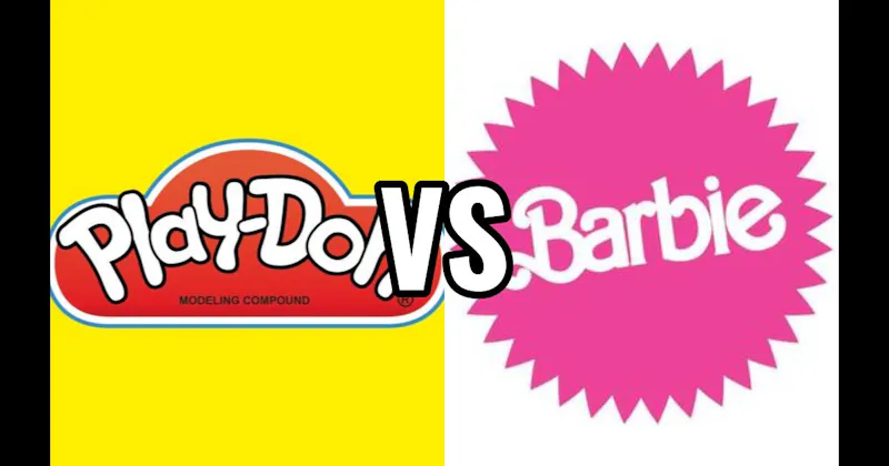 Barbie vs. Play-Doh