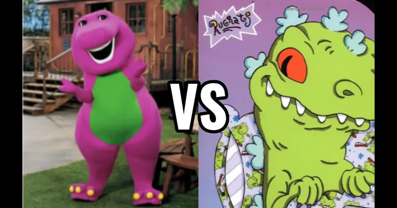 Barney vs. Reptar (Rugrats)