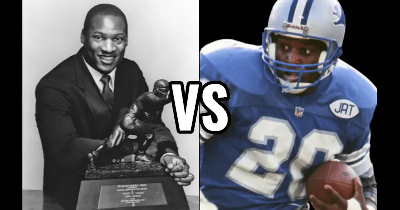 Barry Sanders vs. Bo Jackson