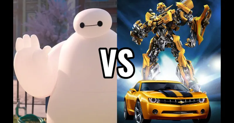 Baymax (Big Hero 6) vs. Bumblebee (Transformers)