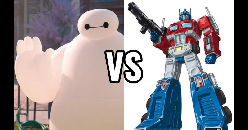 Baymax (Big Hero 6) vs. Optimus Prime (Transformers)