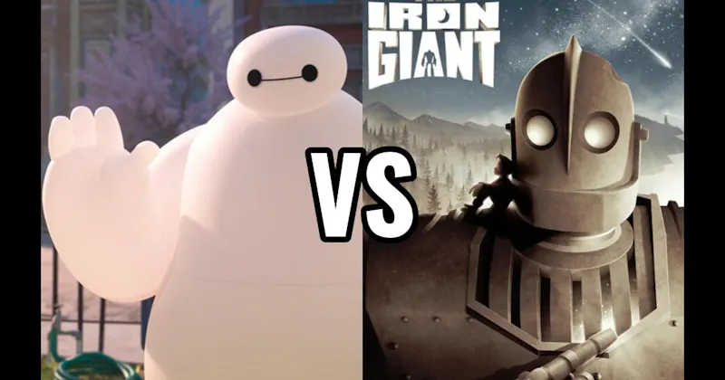 Baymax (Big Hero 6) vs. The Iron Giant (The Iron Giant)