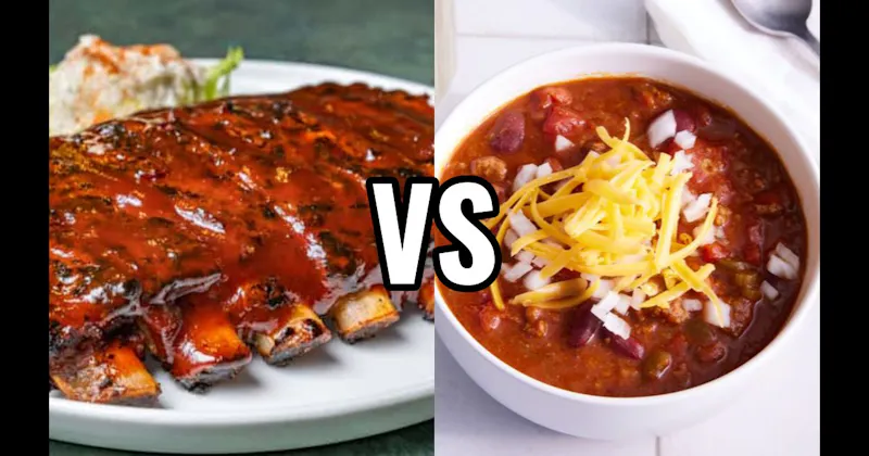 BBQ Ribs vs. Chili