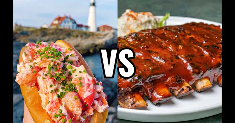 BBQ Ribs vs. Lobster Roll