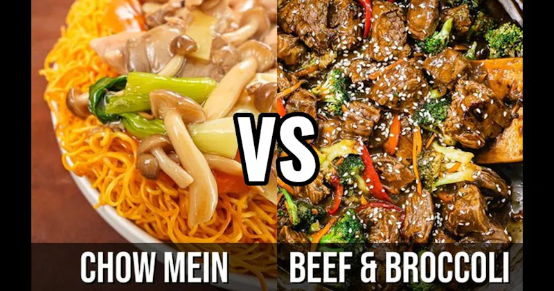 Beef & Broccoli vs. Chow Mein