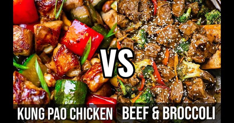 Beef & Broccoli vs. Kung Pao Chicken