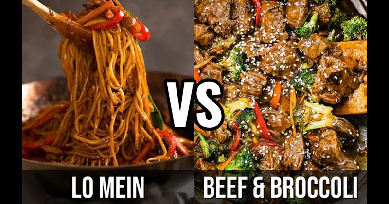 Beef & Broccoli vs. Lo Mein