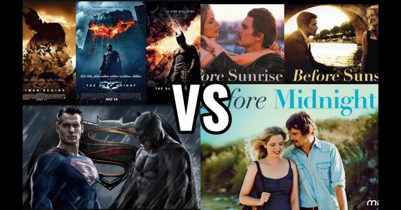Before Trilogy vs. Dark Knight Trilogy