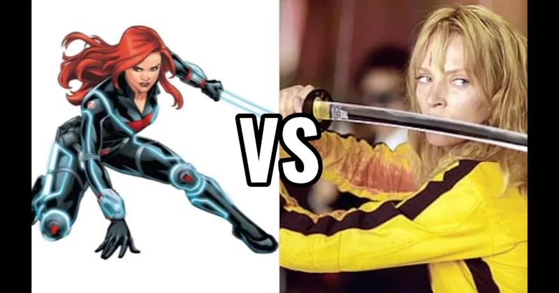 Black Widow vs. The Bride / Beatrix Kidd (Kill Bill)