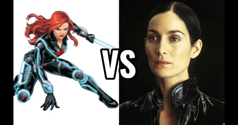 Black Widow vs. Trinity (The Matrix)