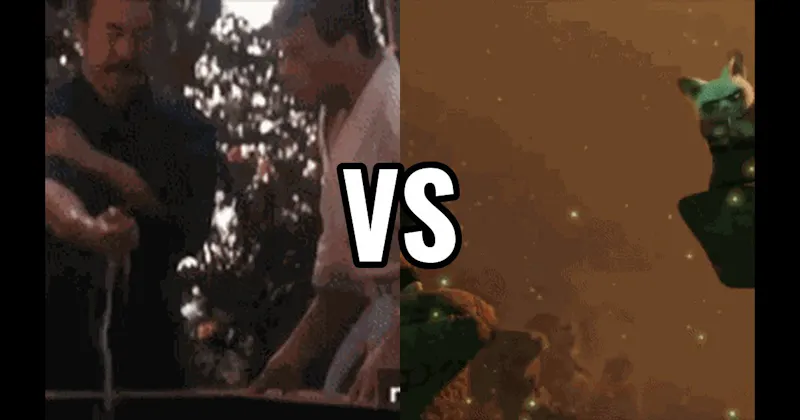 Bloodsport (Training) vs. Kung Fu Panda (Training)
