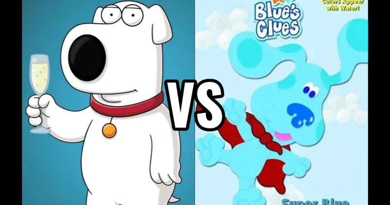 Blue (Blue's Clues) vs. Brian Griffin (Family Guy)