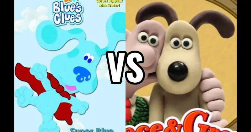 Blue (Blue's Clues) vs. Gromit (Wallace & Gromit)