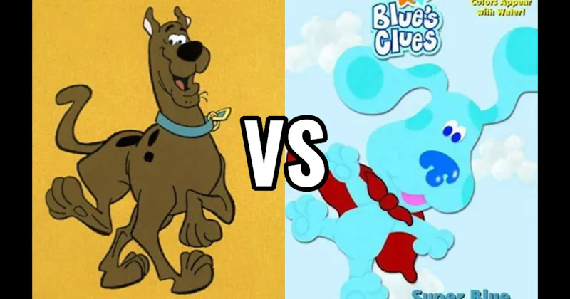 Blue (Blue's Clues) vs. Scooby-Doo (Scooby-Doo)