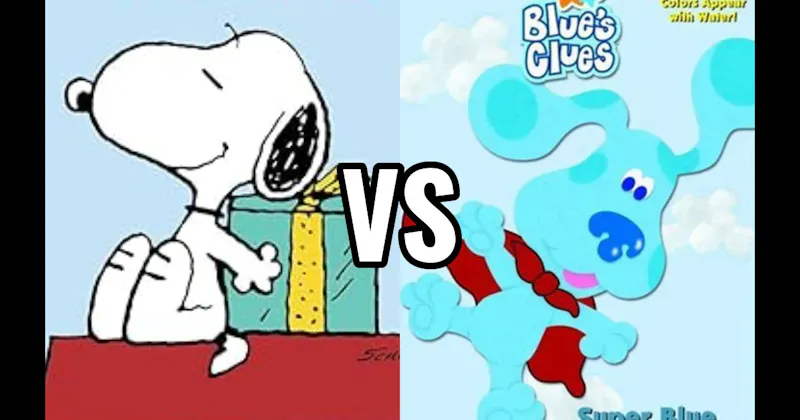 Blue (Blue's Clues) vs. Snoopy (Peanuts)