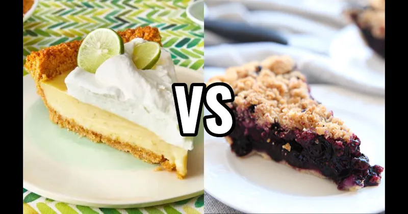 Blueberry Pie vs. Key Lime Pie