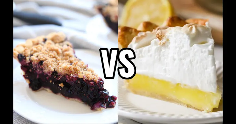 Blueberry Pie vs. Lemon Meringue Pie