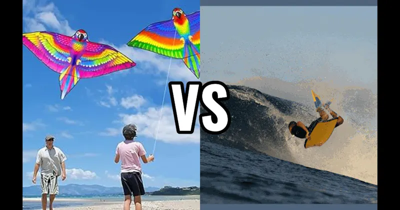 Boogie Board vs. Fly a Kite