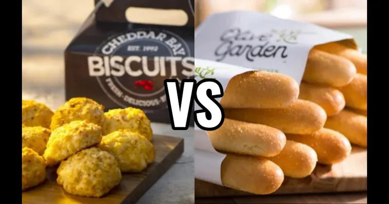 Breadsticks (Olive Garden) vs. Cheddar Bay Biscuits (Red Lobster)