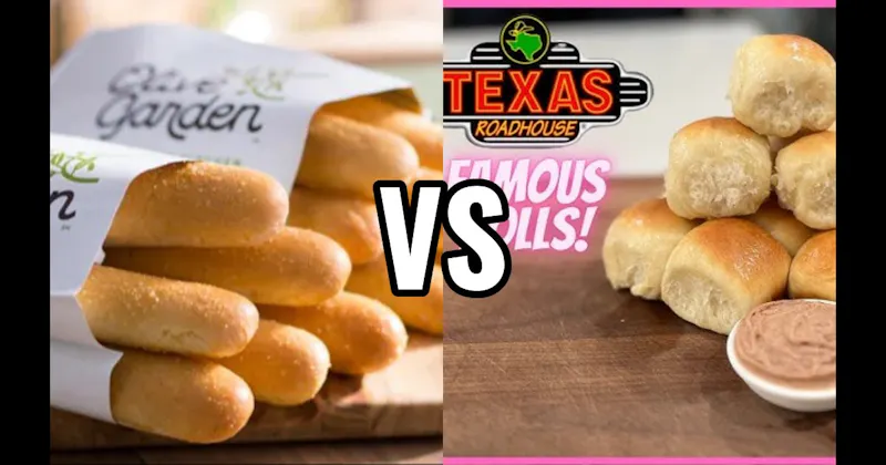 Breadsticks (Olive Garden) vs. Rolls & Cinnamon Butter (Texas Roadhouse)
