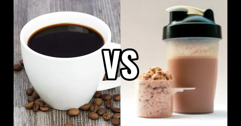 Breakfast Shake vs. Coffee