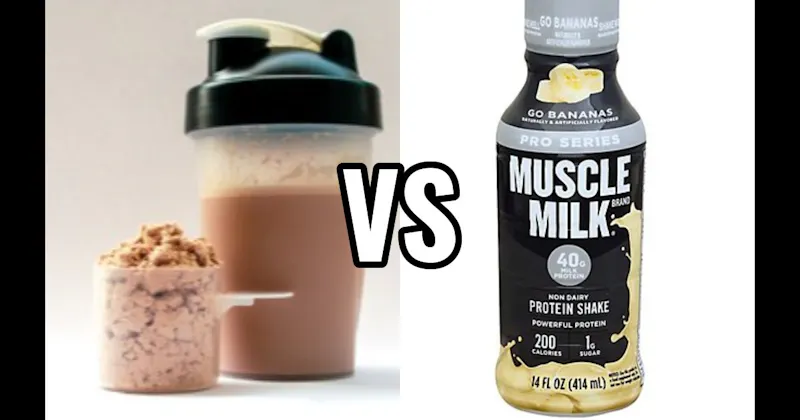 Breakfast Shake vs. Protein Shake