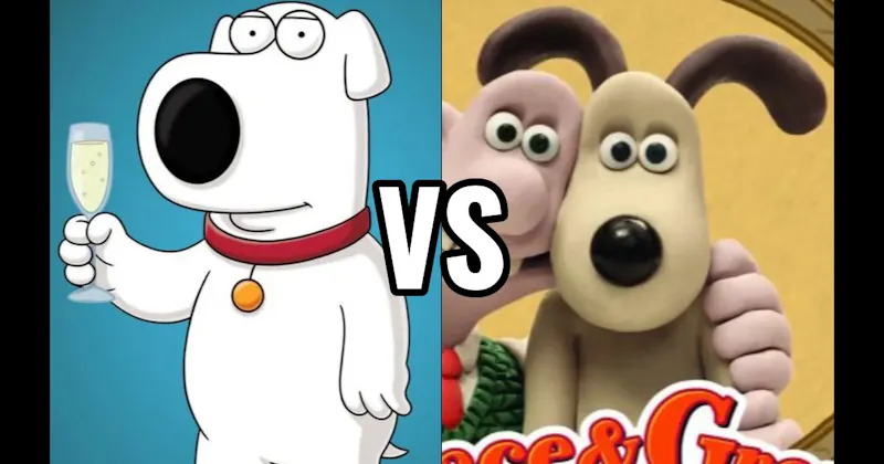 Brian Griffin (Family Guy) vs. Gromit (Wallace & Gromit)