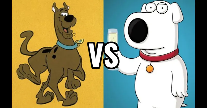 Brian Griffin (Family Guy) vs. Scooby-Doo (Scooby-Doo)