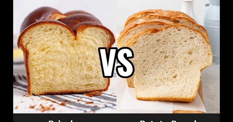 Brioche vs. Potato Bread