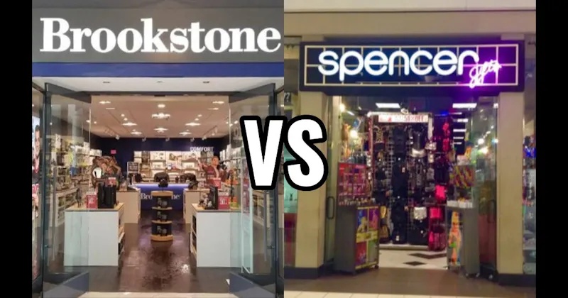 Brookstone vs. Spencer’s Gifts