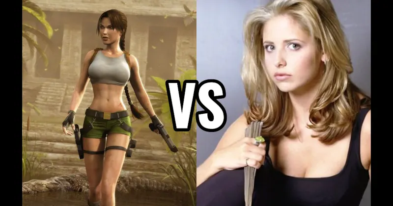 Buffy Summers (Buffy the Vampire Slayer) vs. Lara Croft (Tomb Raider)