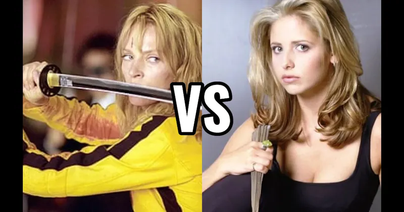 Buffy Summers (Buffy the Vampire Slayer) vs. The Bride / Beatrix Kidd (Kill Bill)