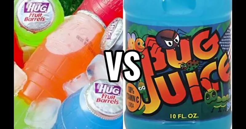 BUG JUICE vs. LITTLE HUG FRUIT BARRELS