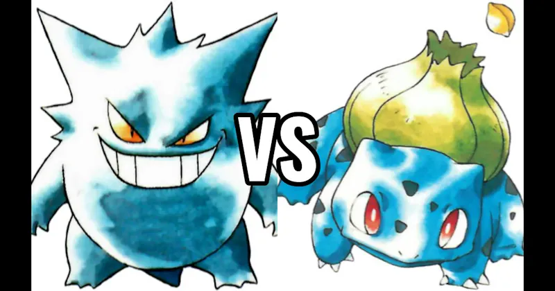 Bulbasaur vs. Gengar