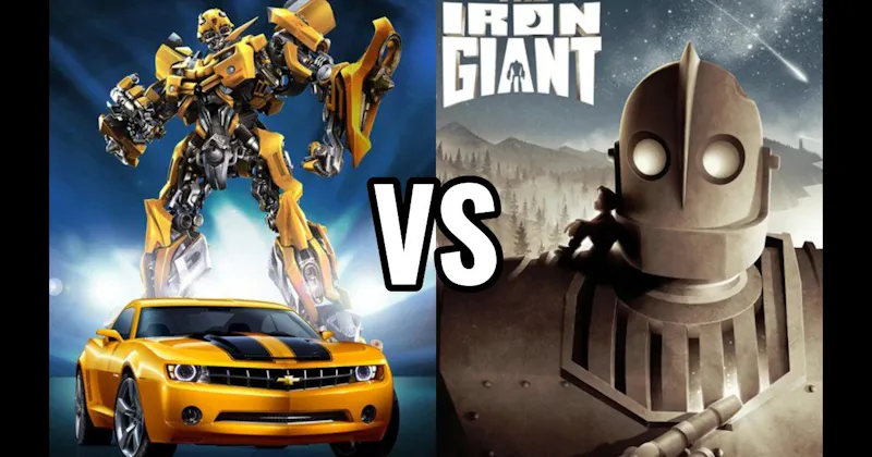 Bumblebee (Transformers) vs. The Iron Giant (The Iron Giant)