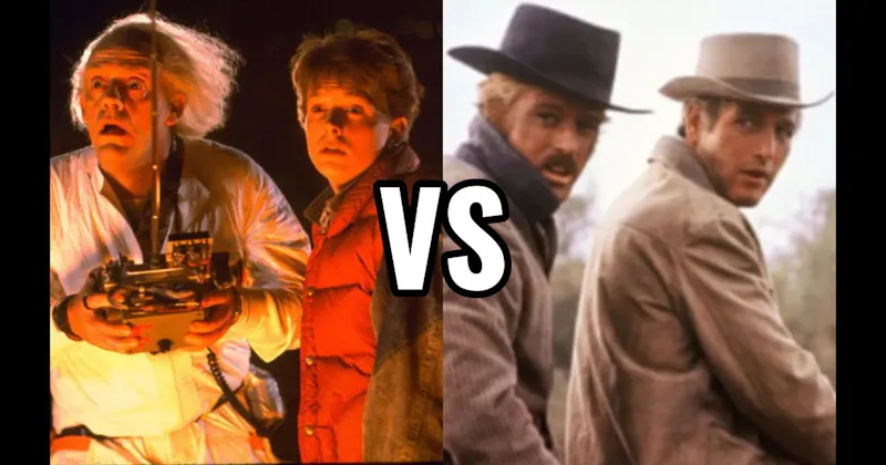 Butch Cassidy & Sundance Kid vs. Doc & Marty (Back to the Future)
